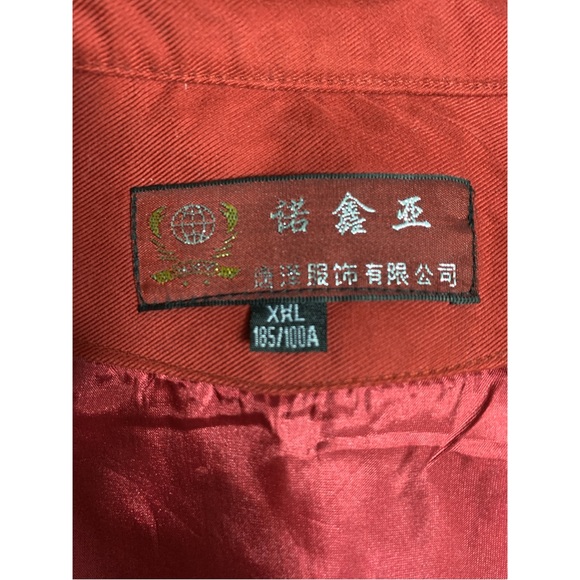 * NEW * Gorgeous  Unisex Embroidery Cheongsam Chinese jacket Size XL - Picture 15 of 16